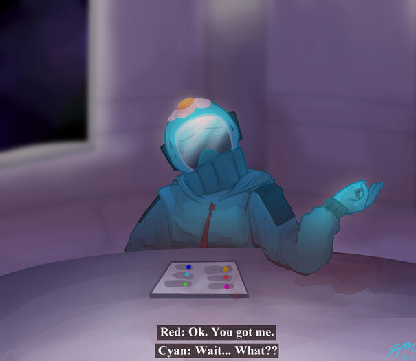 Among Us Redraw for a Friend